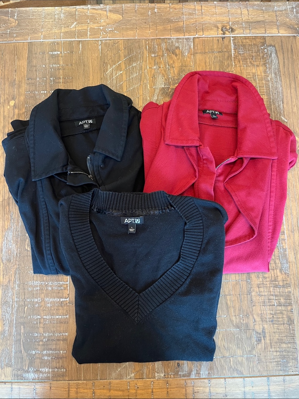 Apt. 9 Bundle - 2 Jackets and Sweater